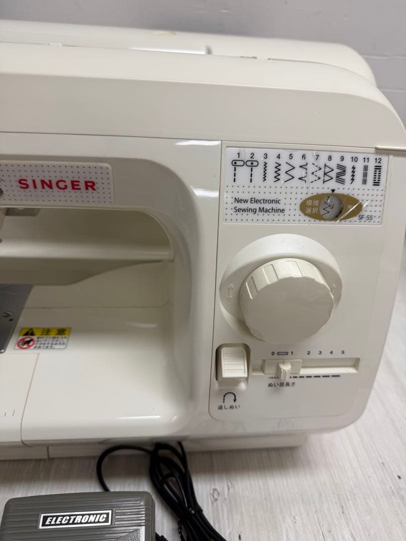 SINGER シンガー　電子ミシンＳF55本体　美品