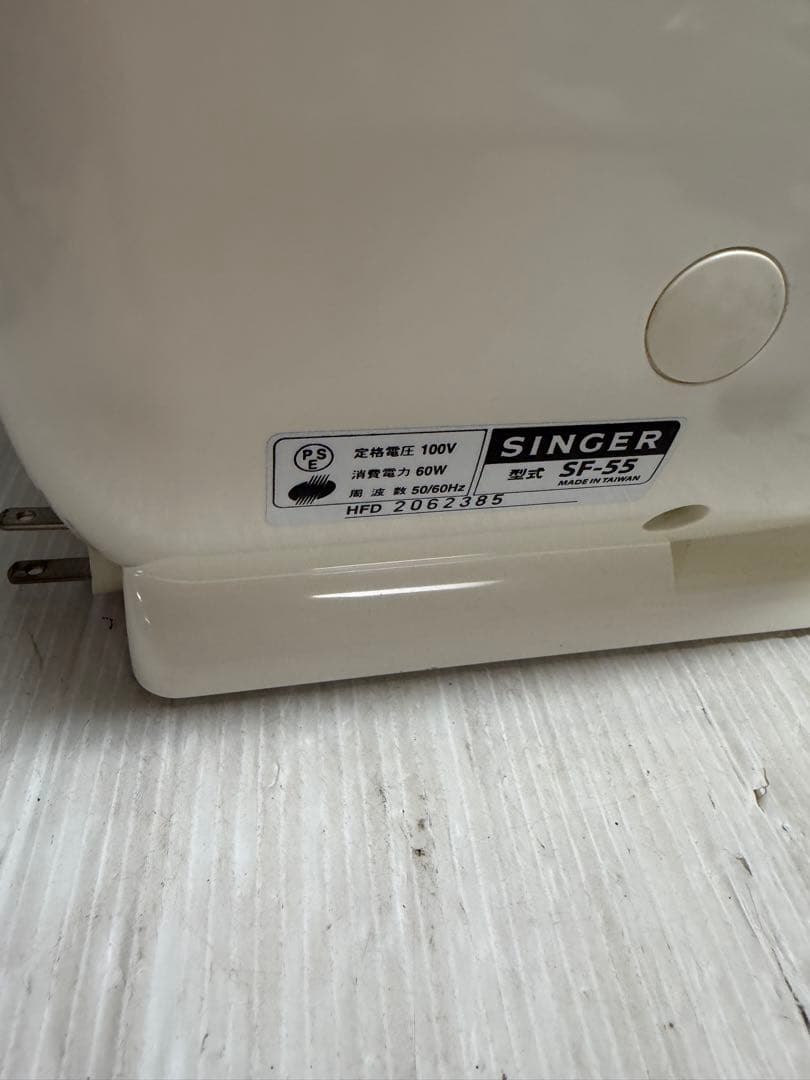 SINGER シンガー　電子ミシンＳF55本体　美品