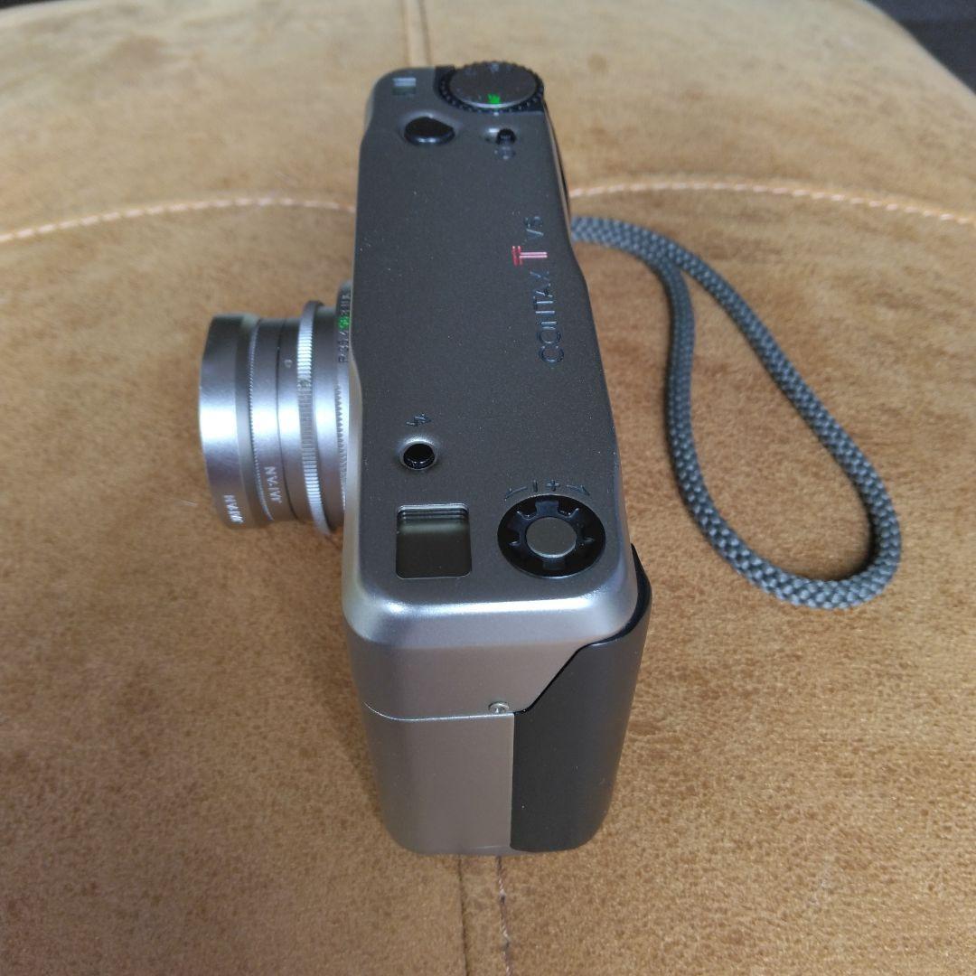 CONTAX T VS シルバー コンパクトカメラ