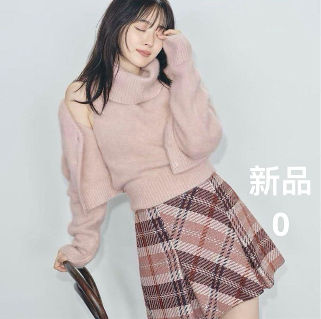 SNIDEL スナイデル ロービングチェックスカート