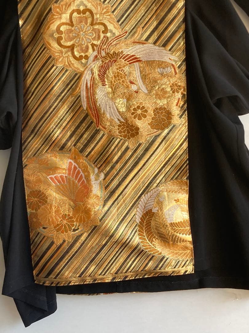 2枚まとめ　フォロー割3万円　プロのデザイナー特注　豪華帯、チュニック作品