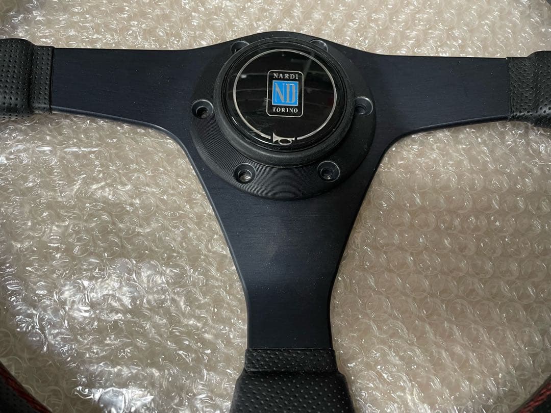 NARDI GARA III TYPE-B ナルディ レザーステアリング 35φ