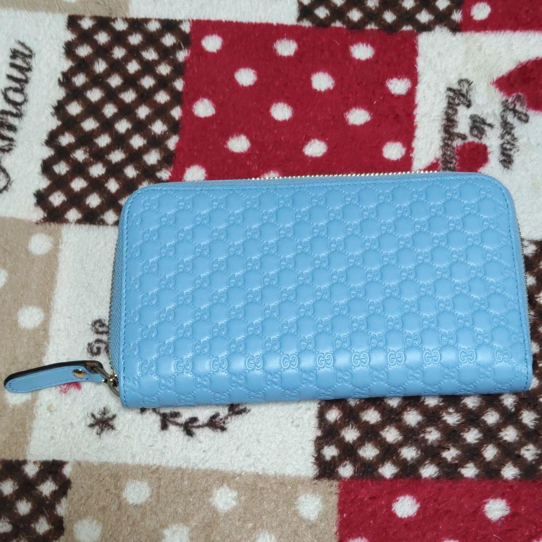 GUCCI マイクロ グッチ シマ 長財布