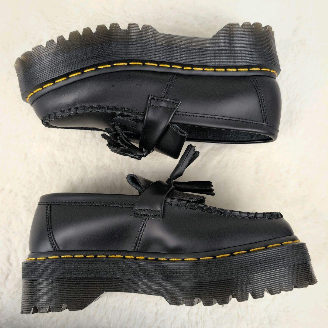 極美品✨ドクターマーチン ADRIAN ローファー 厚底 タッセル 24.5cm