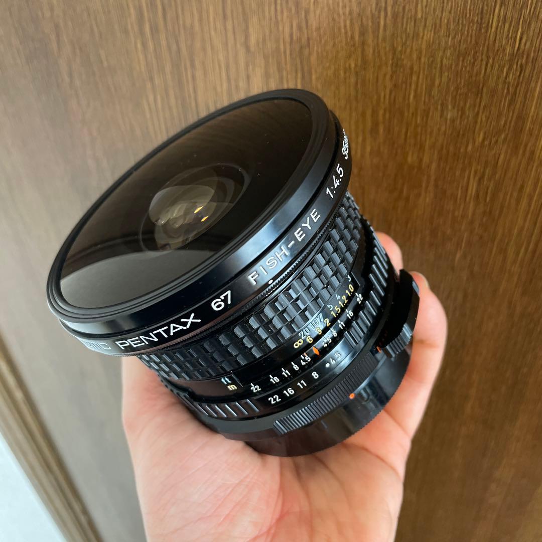 SMC PENTAX 67 35mm f4.5 フィッシュアイ レンズ