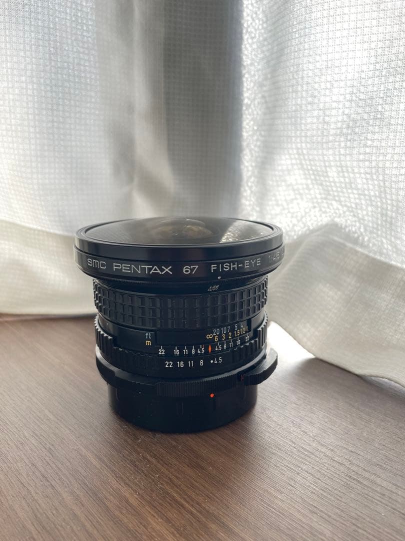 SMC PENTAX 67 35mm f4.5 フィッシュアイ レンズ