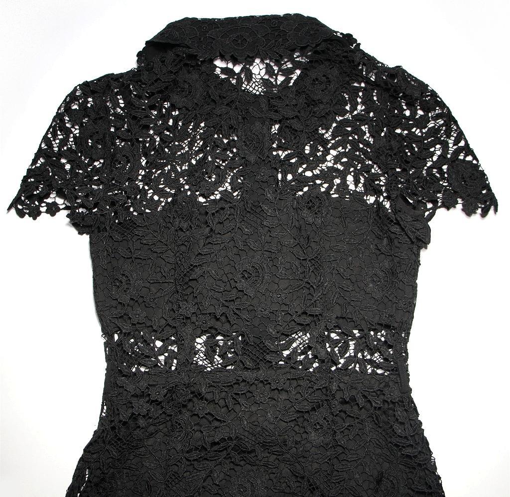 h*k様 セルフポートレイト ワンピース レース 黒 UK10 未使用 Rose