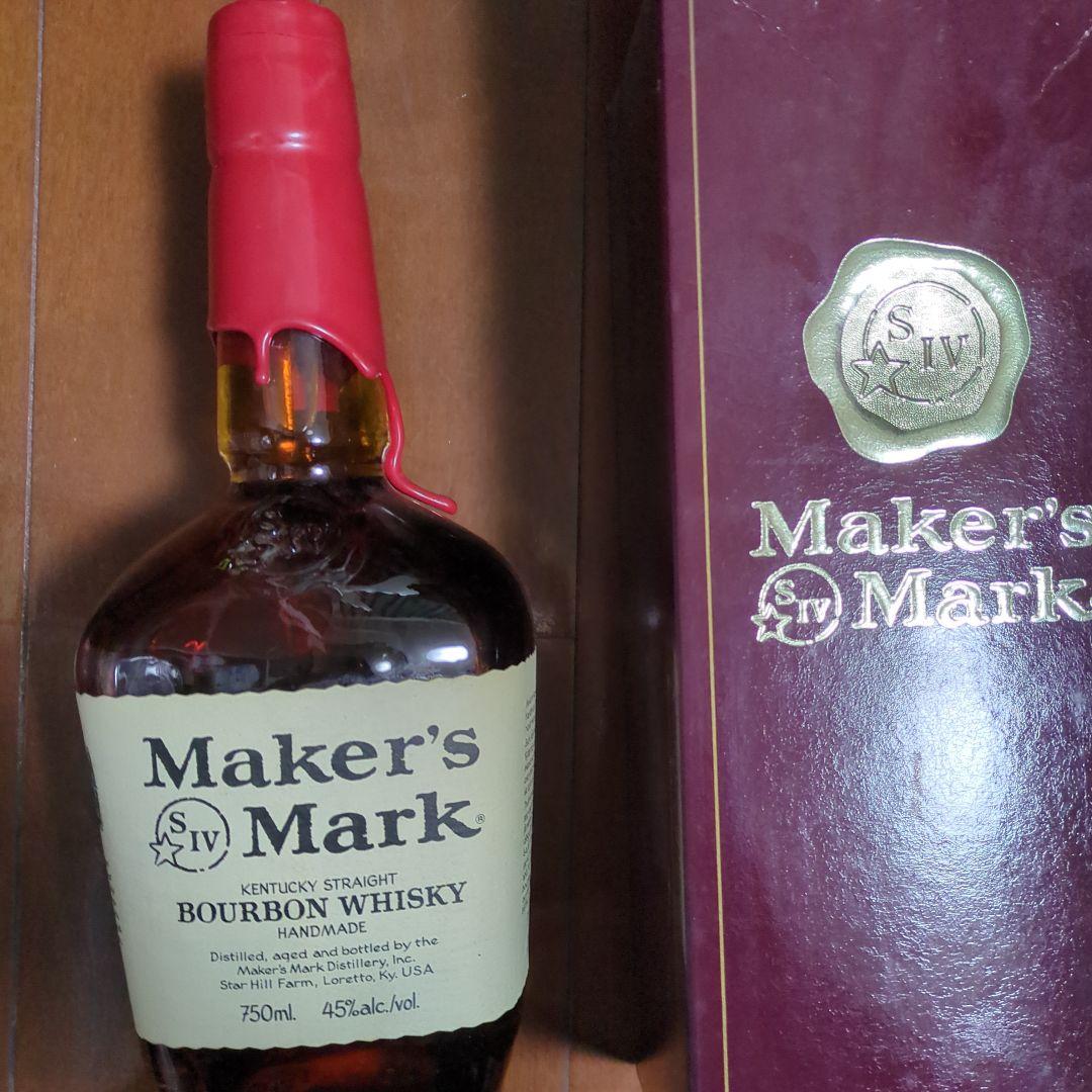 【古酒】Maker's Markオールドボトル明治屋取り扱い品 750ml