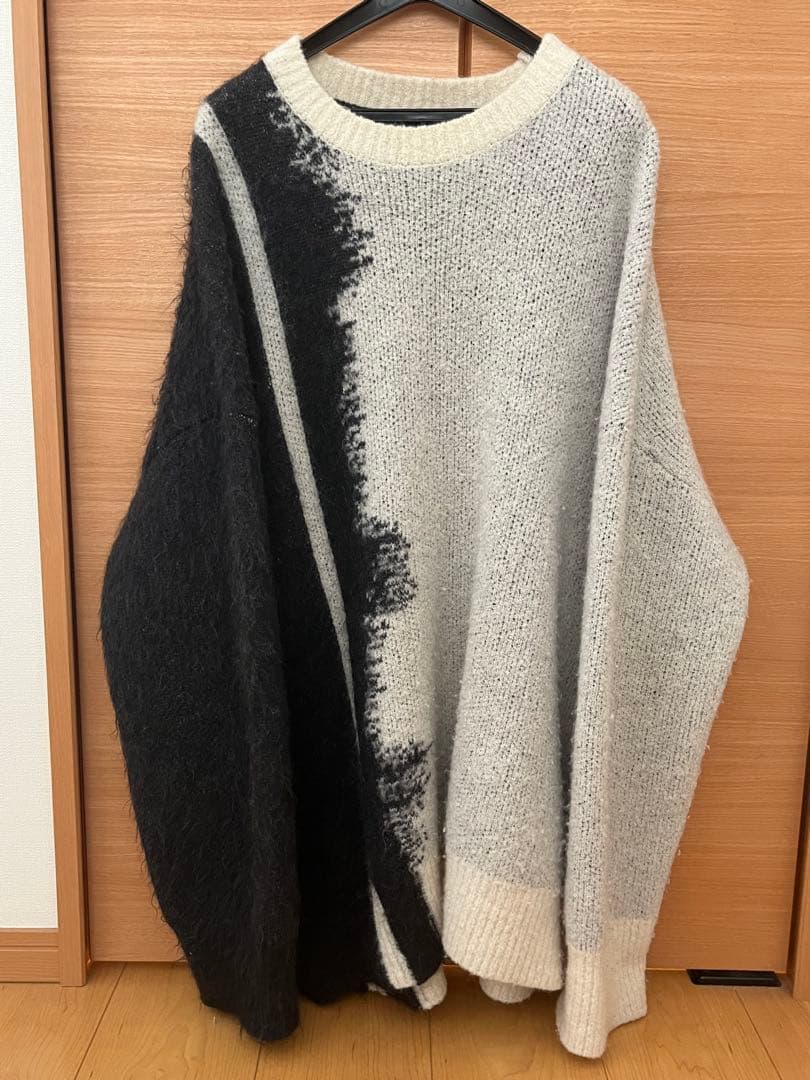SHINYA KOZUKA LINE knit アルパカ混ニット