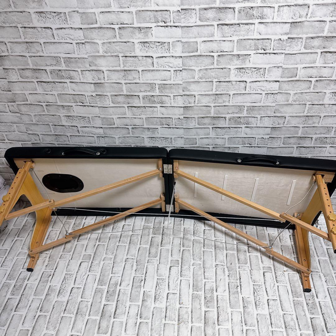 タンスのゲン　MBD01 折りたたみ　ベッド　マッサージ　施術 レザー　持ち運び