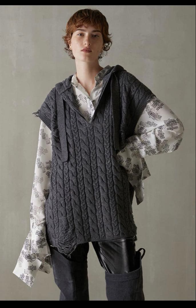 プランクプロジェクト ニットベスト