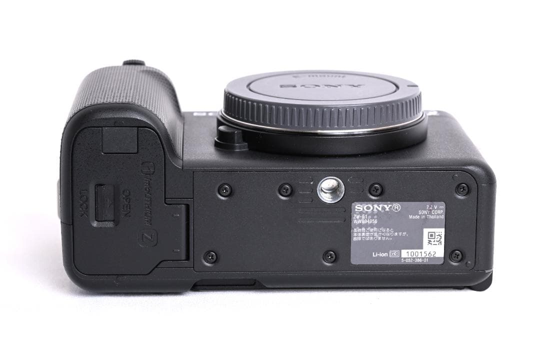 美品：SONY VLOGCAM ZV-E1 ボディ 牛革カメラケース付