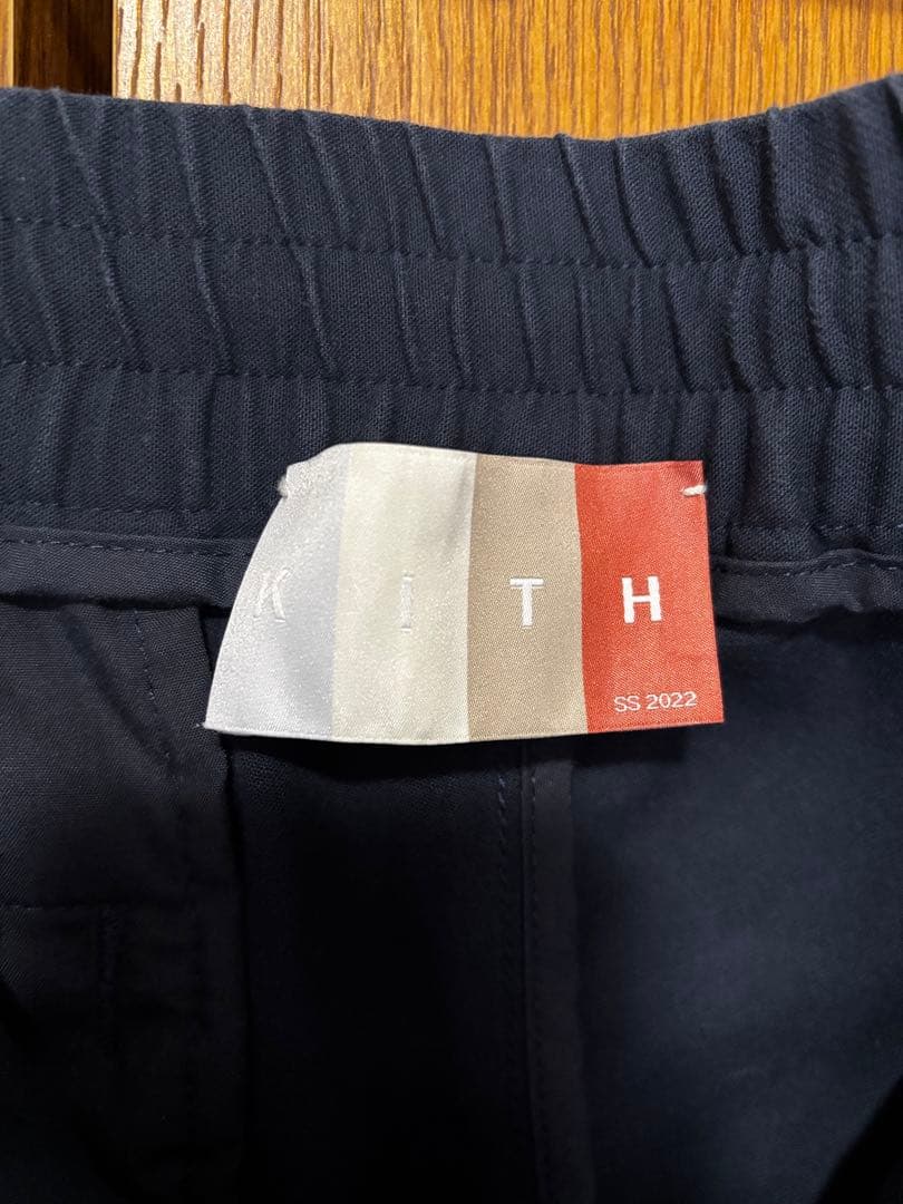 KITH ネイビー スラックス SS 2022