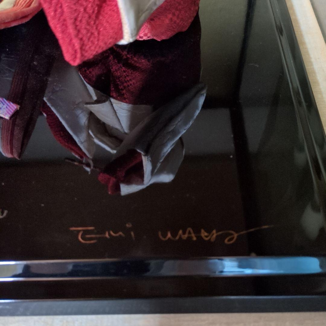 や*え様 ワダミエ 作　光源氏と紫の上　久月 扉付き専用人形ケース付