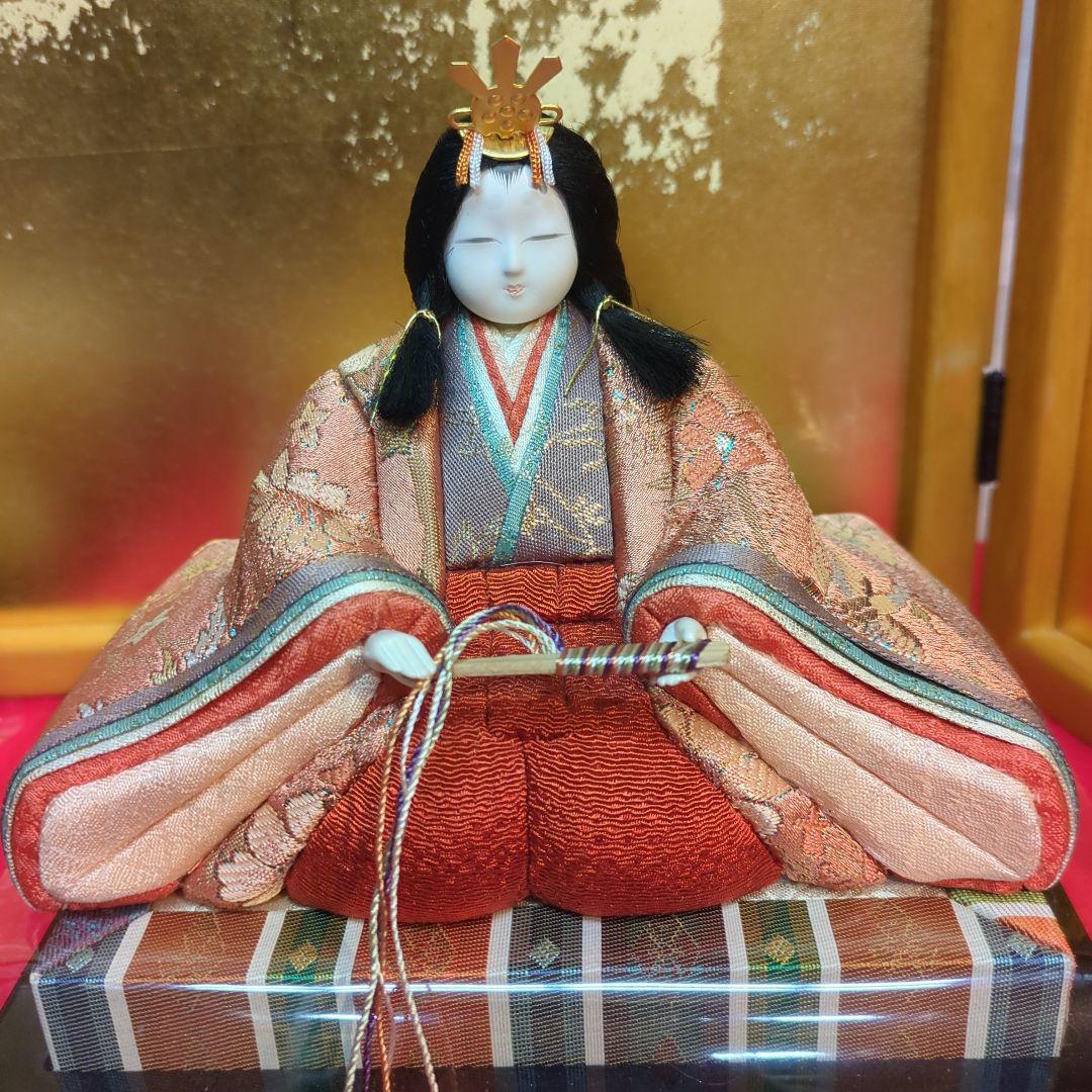 木目込　ひな人形セット親王揃