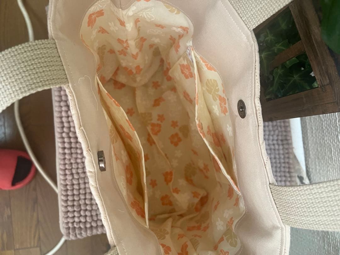 ハワイアンキルト　ハワイアンキルトバッグ　トートバッグ　パッチワーク