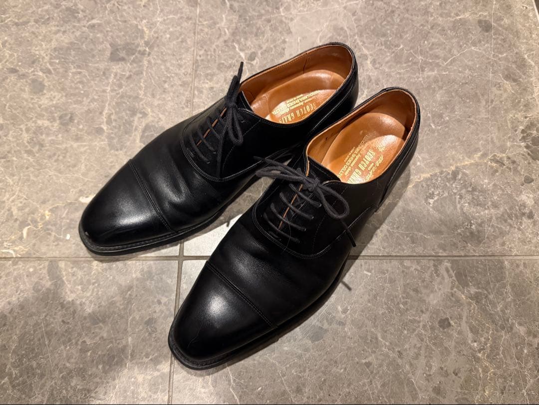 【木製シューキーパー付属】スコッチグレイン T0286 25.0cm