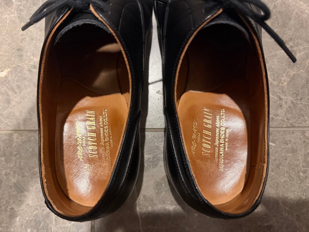 【木製シューキーパー付属】スコッチグレイン T0286 25.0cm