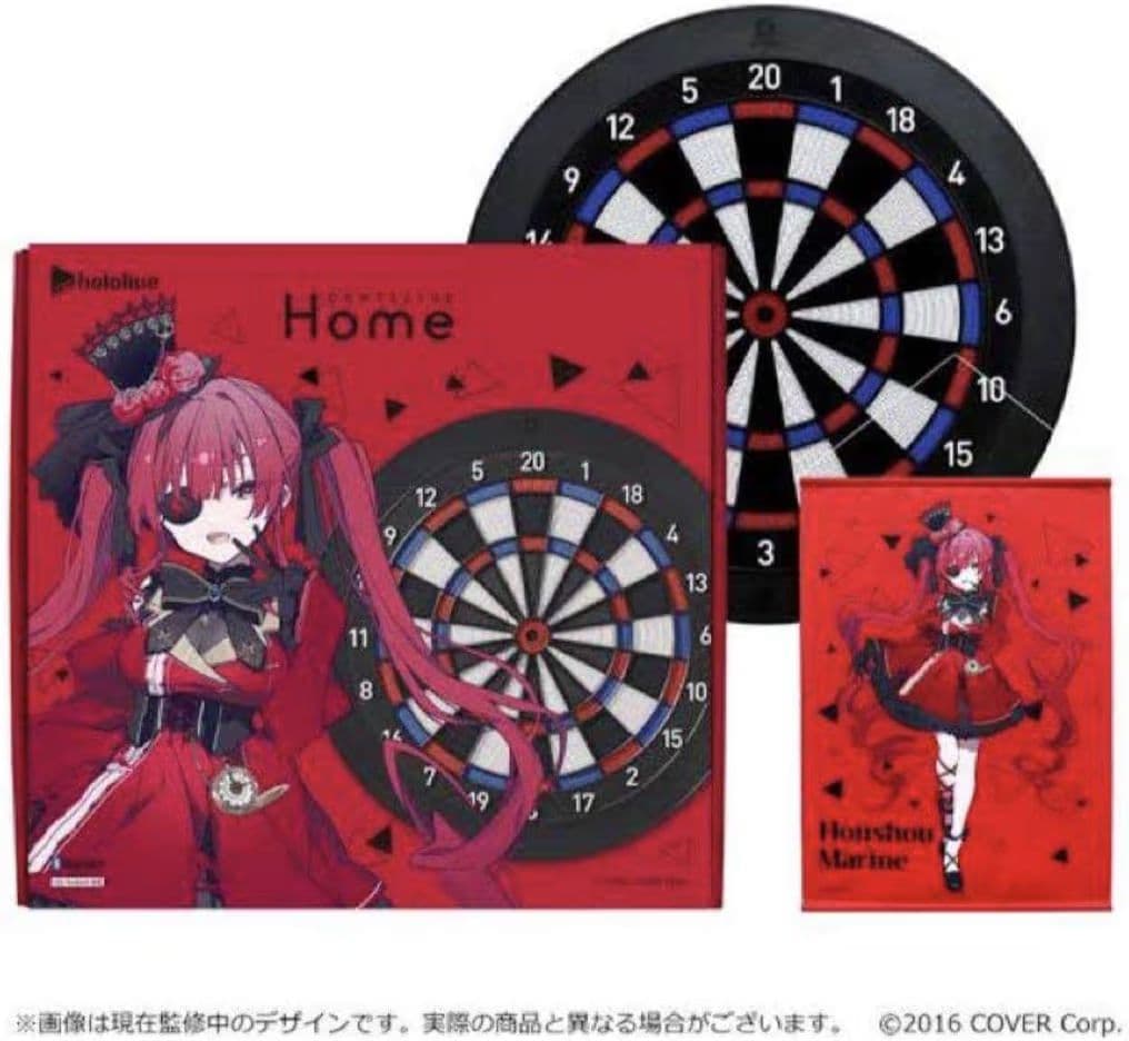 【ゆらと】DARTSLIVE ホロコラボダーツボード 宝鐘マリンver