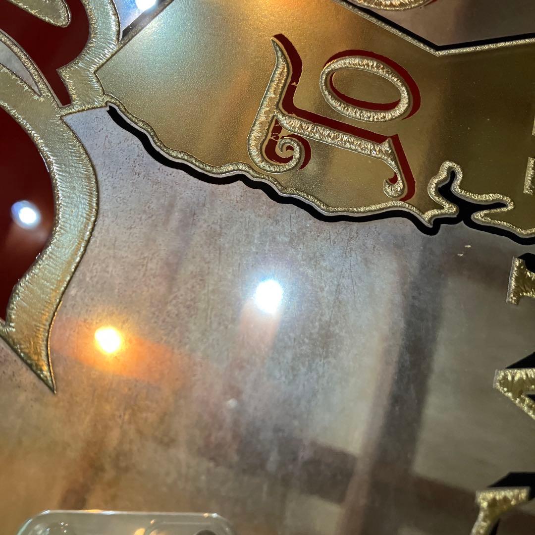 Stroh's ビール　アンティーク パブミラー　カリフォルニアの地図の柄