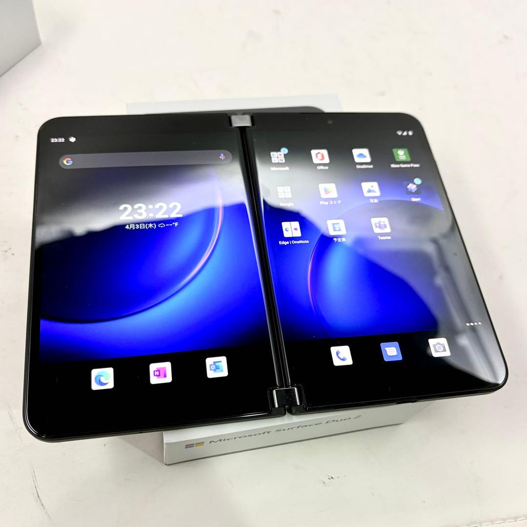 ２画面スマホ Surface Duo2 8GB 128GB SIMフリー 5G