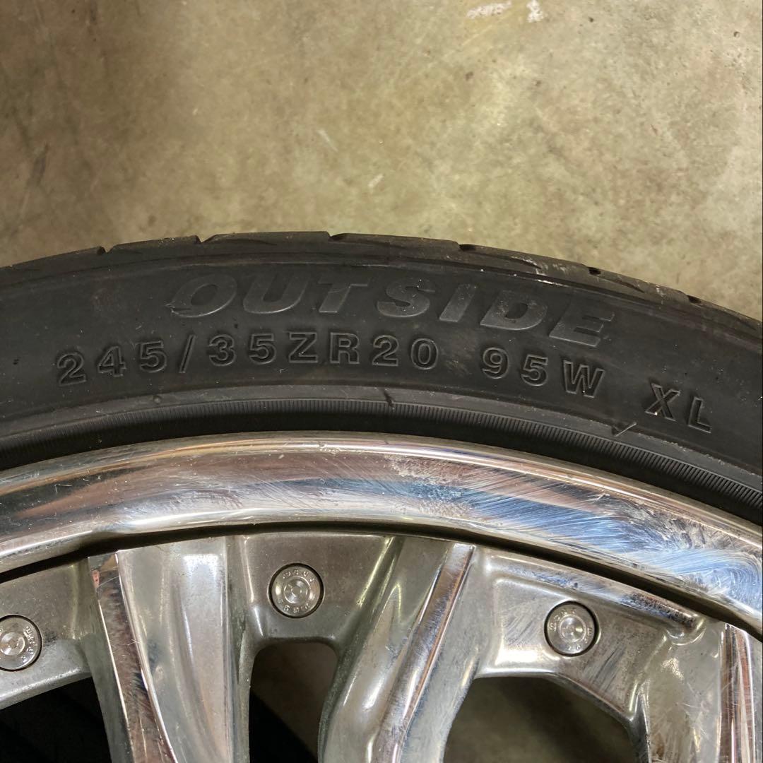 20インチ アルミホイール4本セットクレンツェフェルゼン