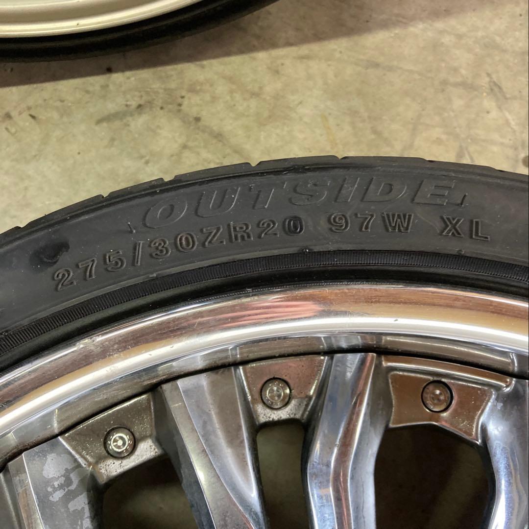 20インチ アルミホイール4本セットクレンツェフェルゼン