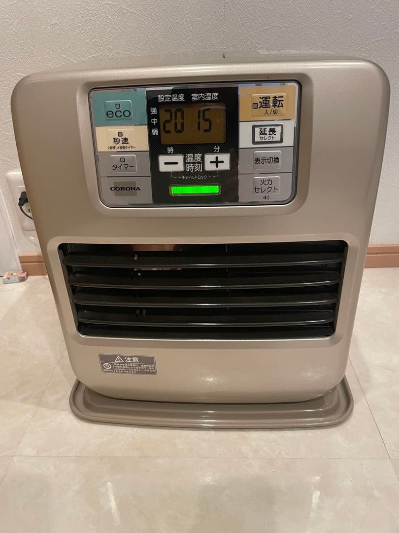 美品送料込‼️ 19年製！石油ファンヒーター コロナ FH-SR3319Y