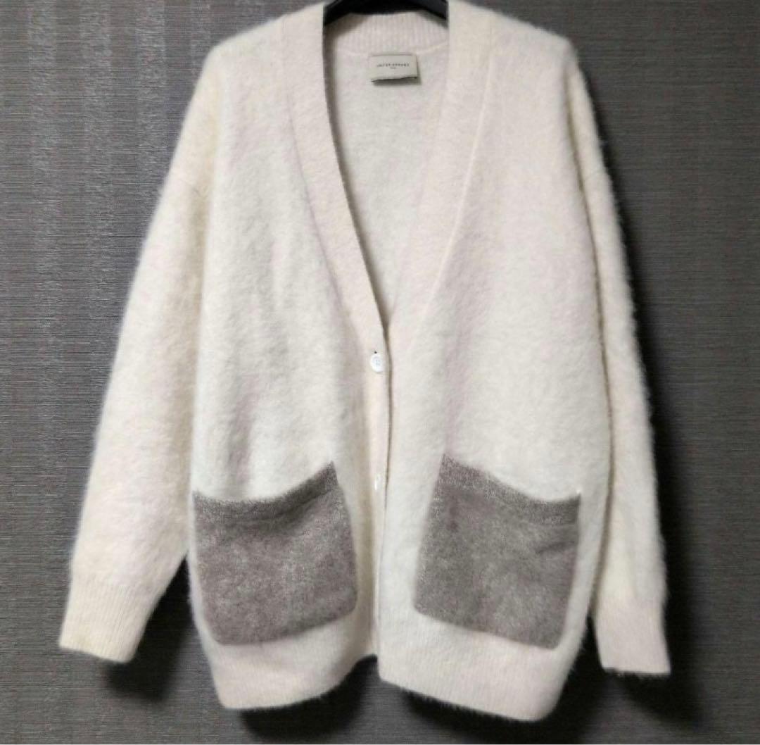 UNITED ARROWS フォックス カシミヤ ポケット カーディガン