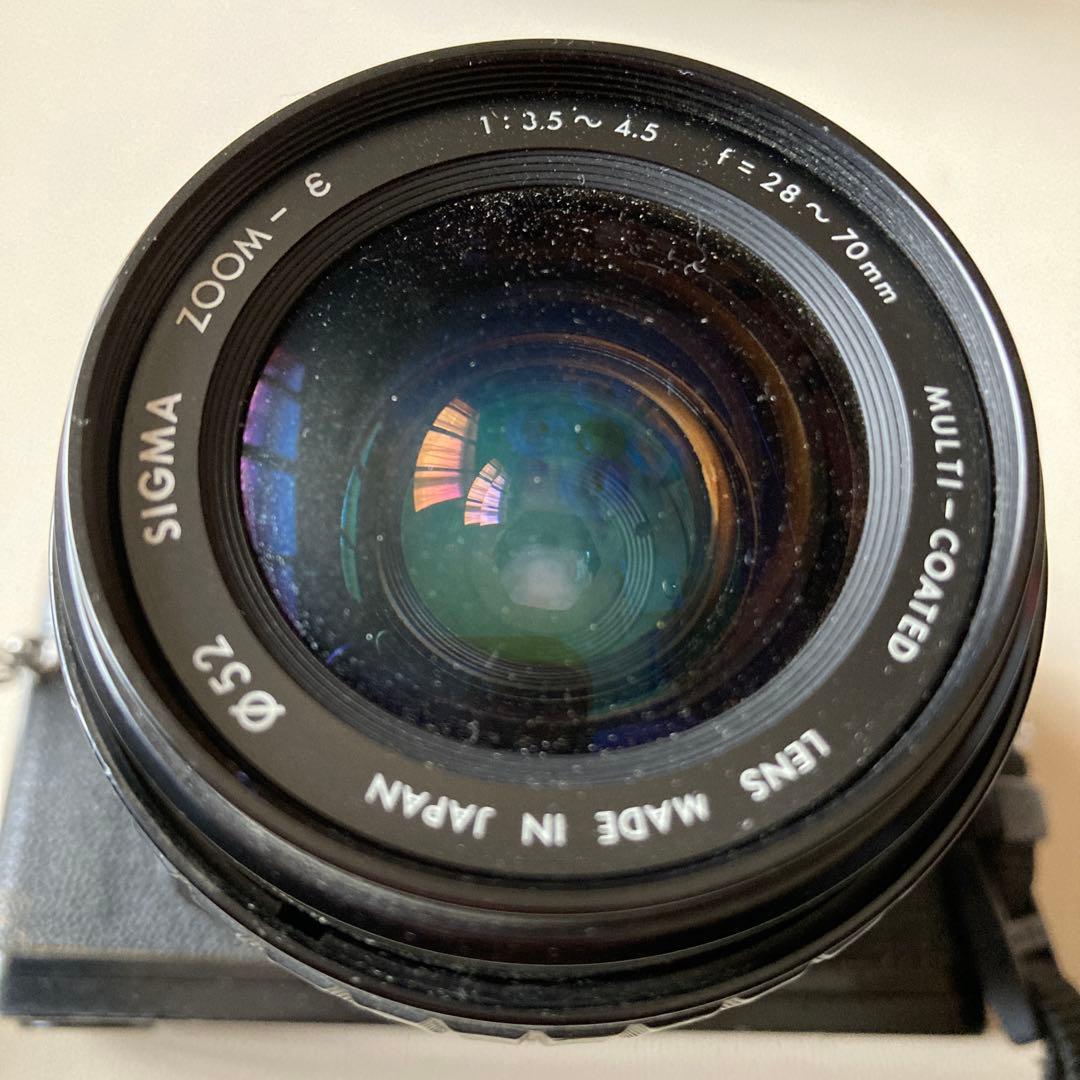 OLYMPUS OM-1 フィルムカメラ SIGMAレンズ付き