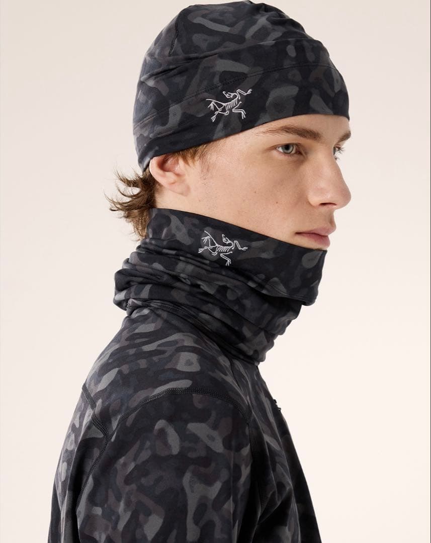 ARC'TERYX ロートーク　カモフラージュ ニット帽 S/M