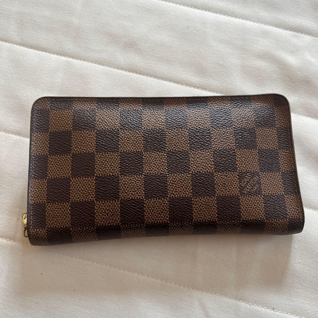 【正規品】早い方優先　ルイヴィトン　ダミエ・キャンバス 長財布 ブラウン