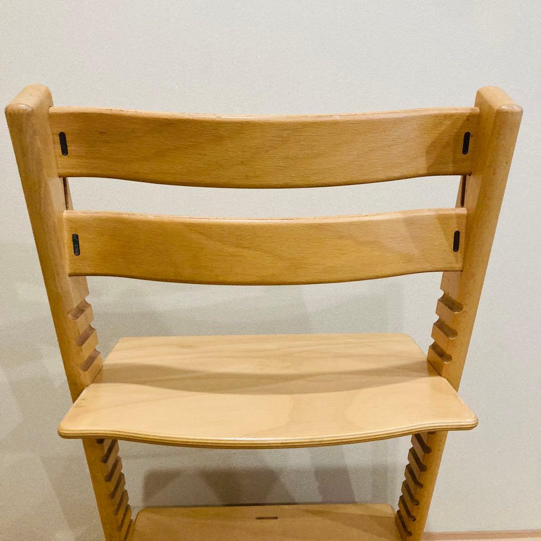 【良品】STOKKE トリップトラップ No.3 ストッケ ナチュラルウッド