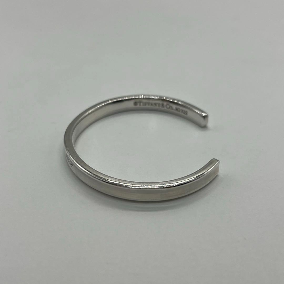 ティファニー TIFFANY 1837 ナローカフ バングル Ag925