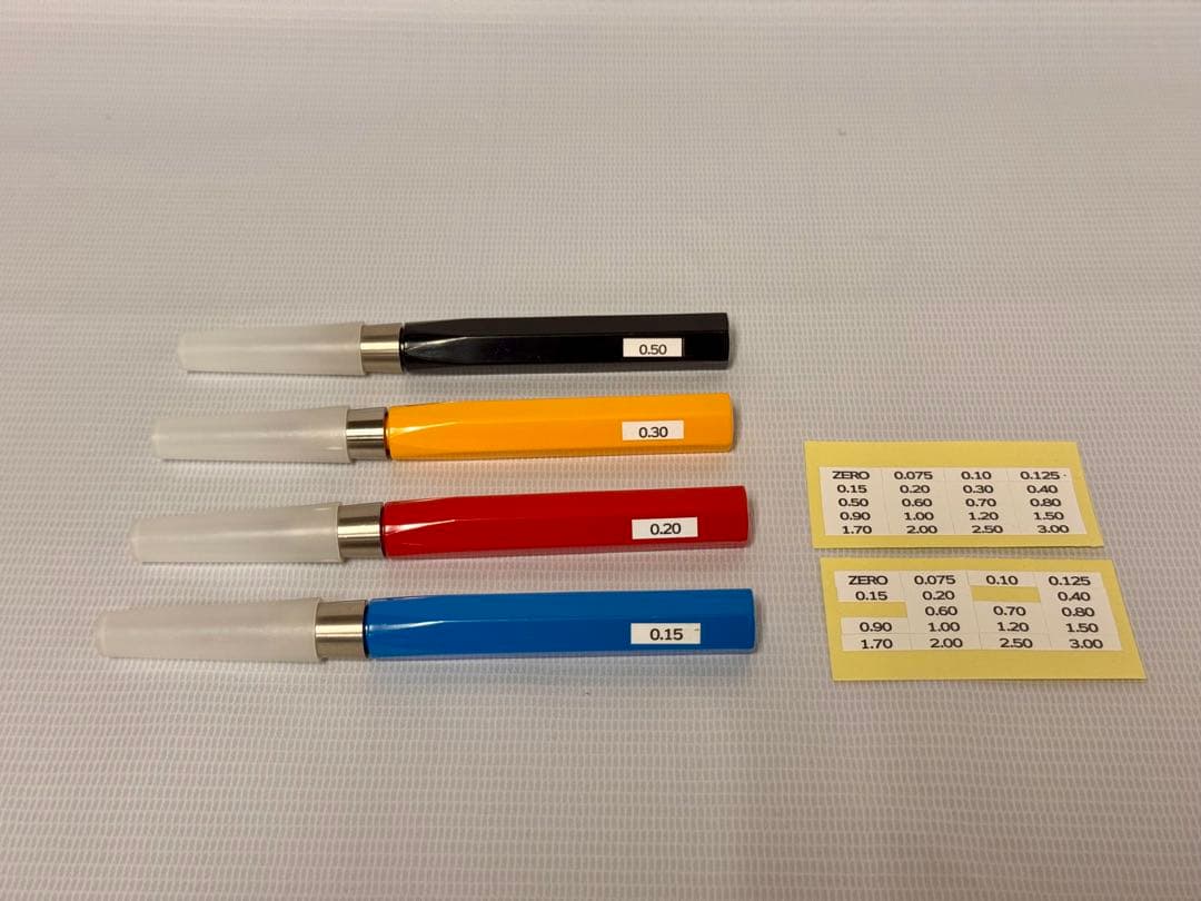 1*は様 スジボリ堂　bmcタガネ　4本セット