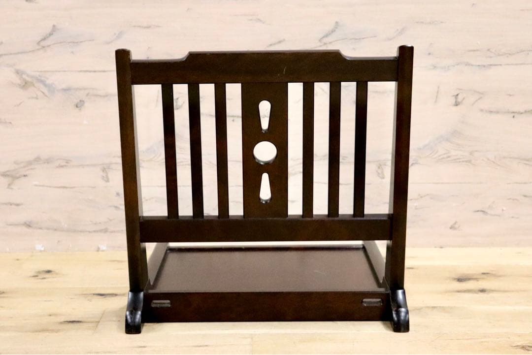 GMIK99B○北海民芸家具 座椅子 折り畳み椅子 樺材 民藝 和家具 和モダ