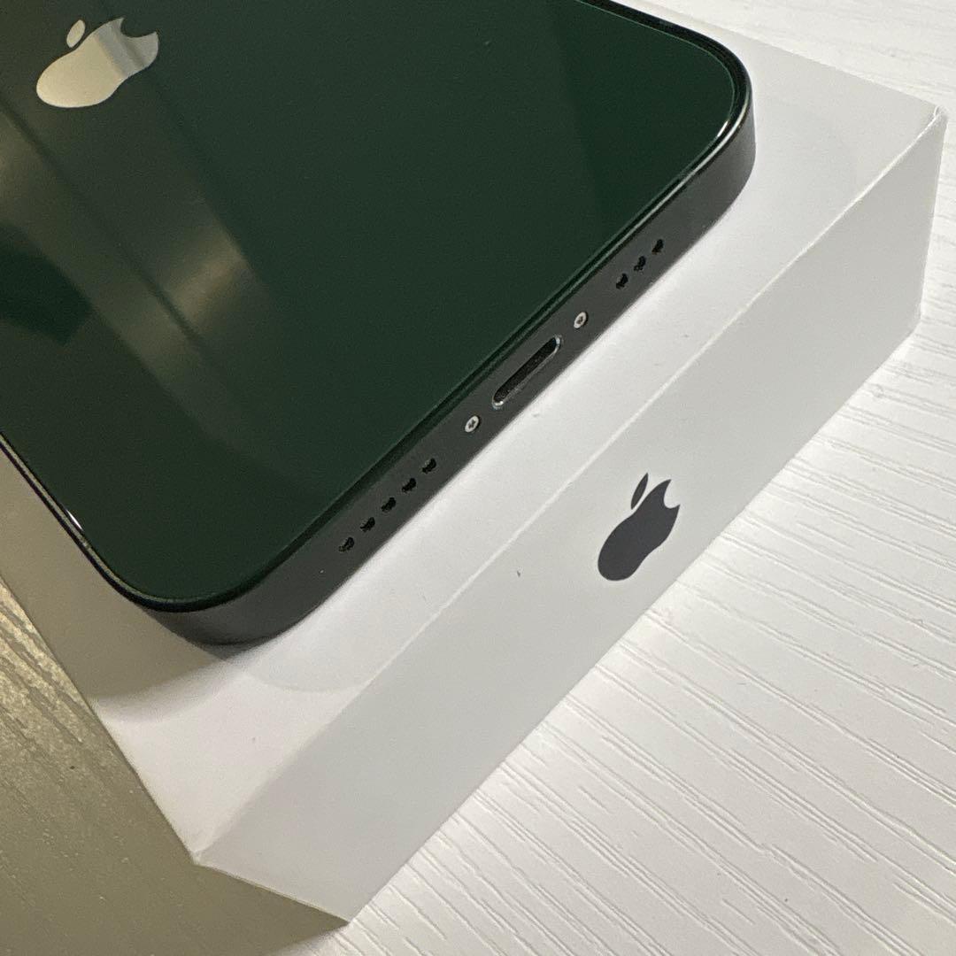 iPhone13 128GB グリーン SIMフリー 極美品