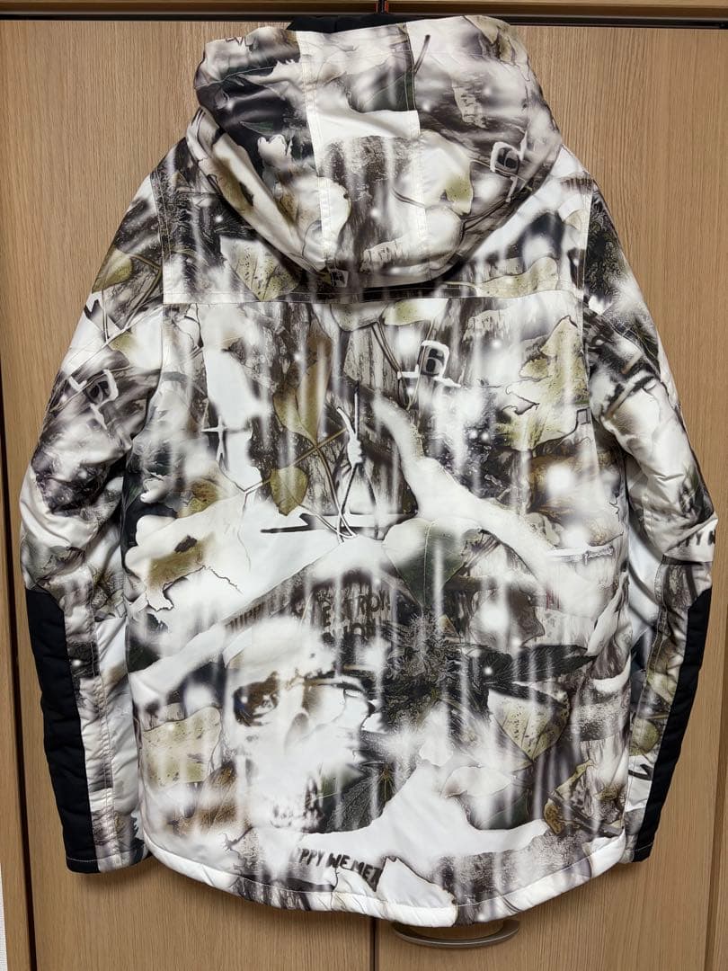 duppies カモフラージュパターン ダウンジャケット