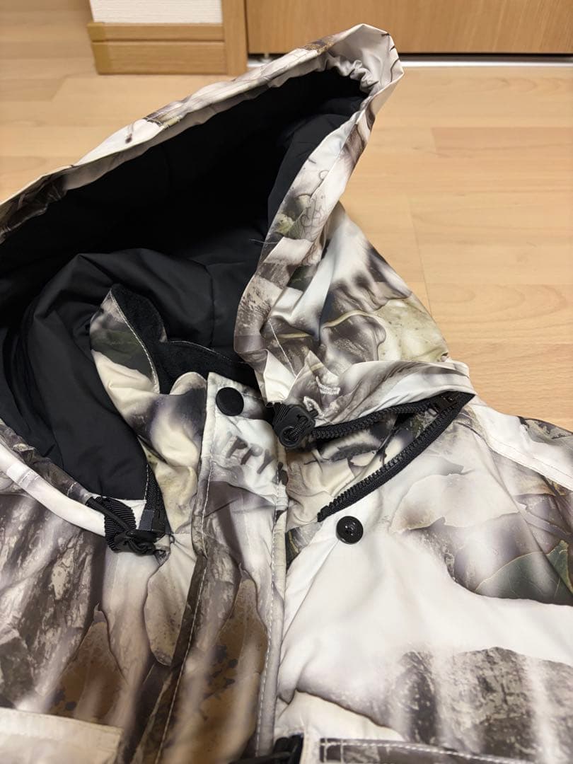 duppies カモフラージュパターン ダウンジャケット