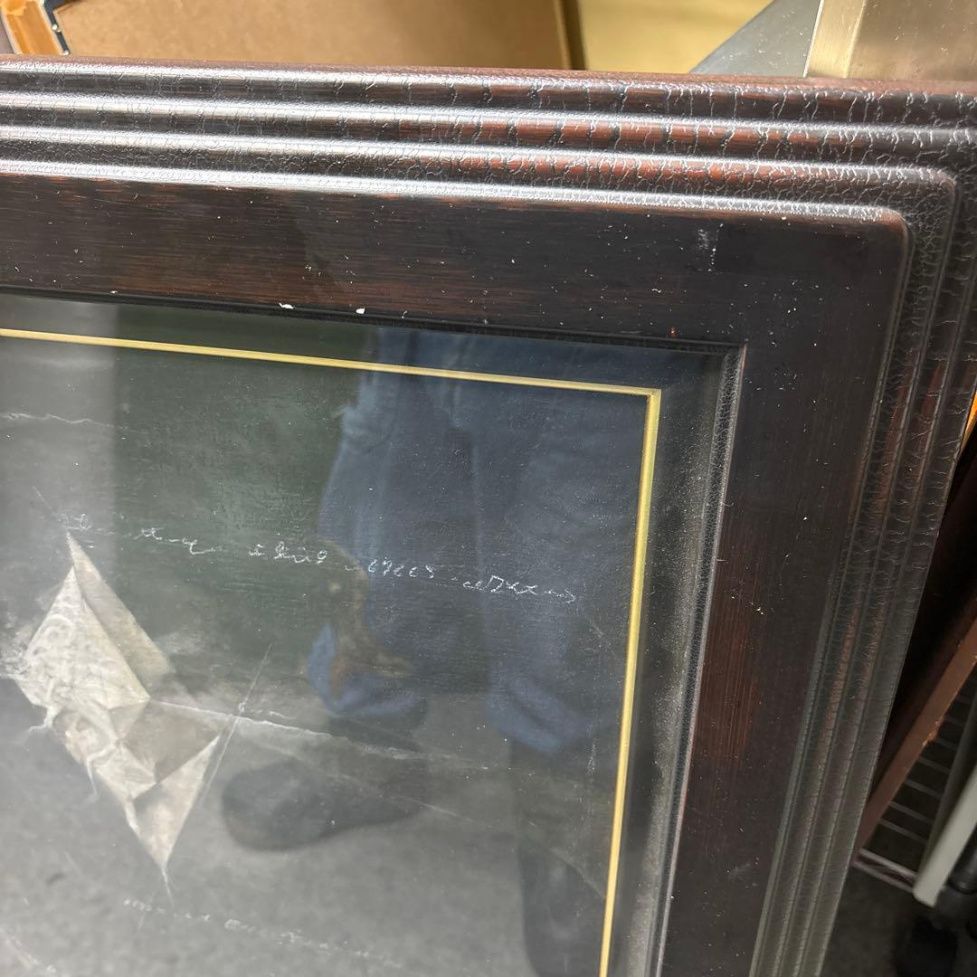 絵画　額縁　油彩画　F20 アクリル版