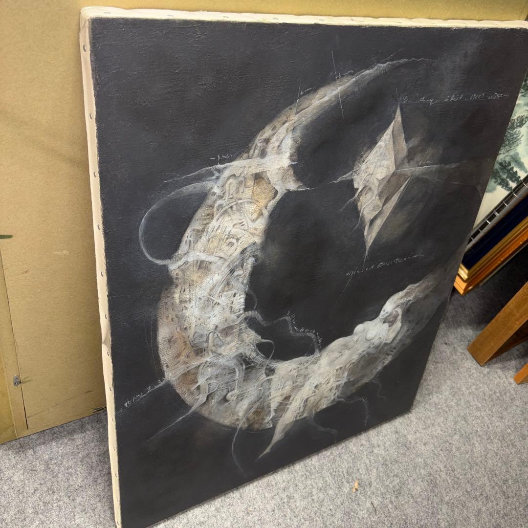 絵画　額縁　油彩画　F20 アクリル版