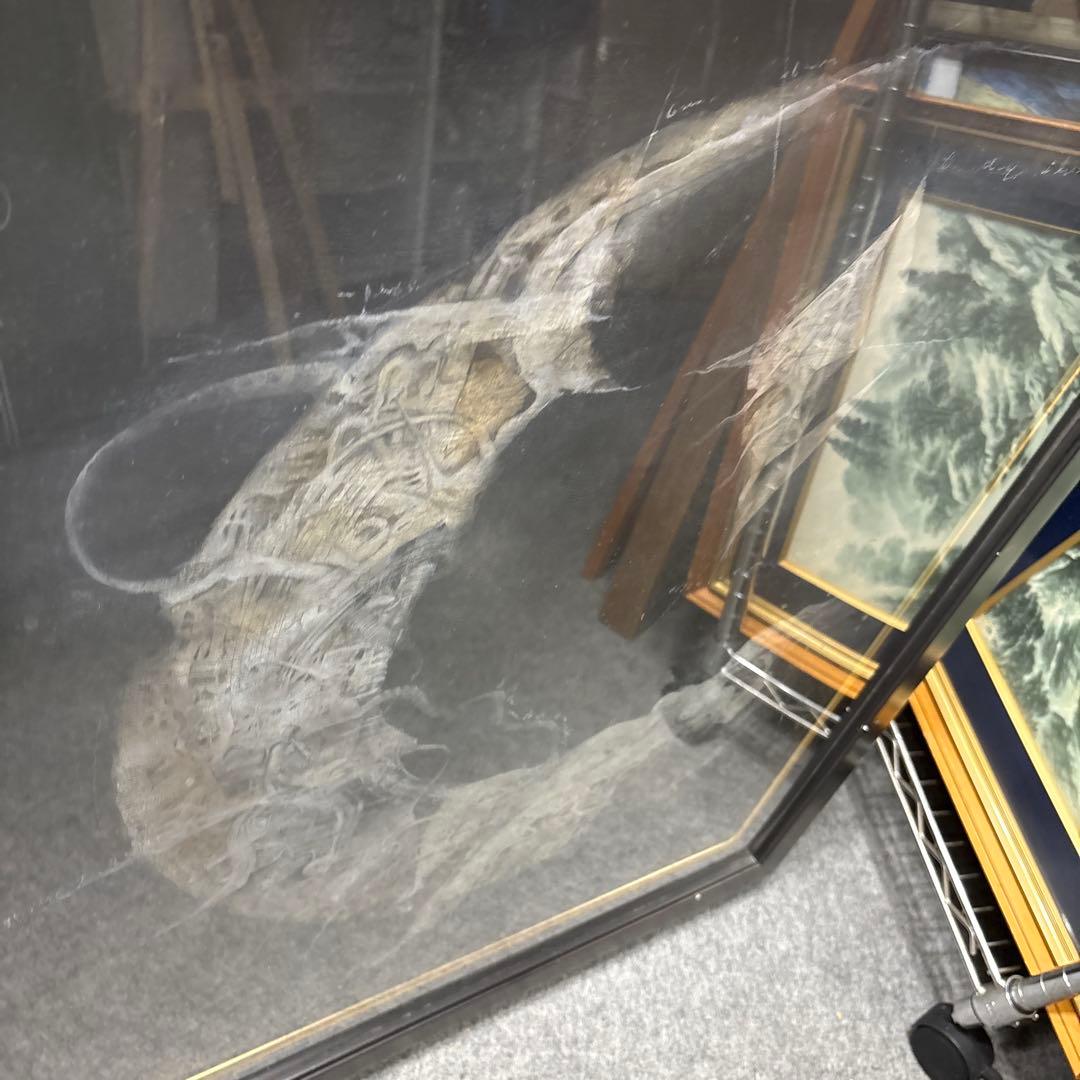 絵画　額縁　油彩画　F20 アクリル版