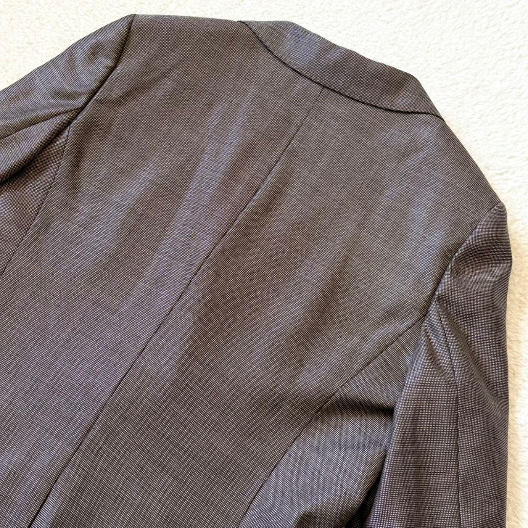 美品 アクアスキュータム スーツ スカート セットアップ ブラウン