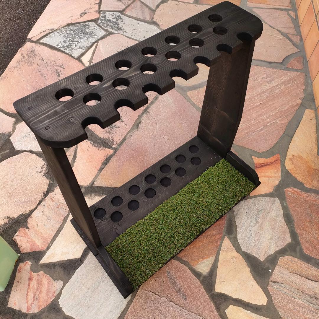 【オジオジさん専用】ゴルフクラブスタンド13本＋7本、みつろう【完成品お届け】