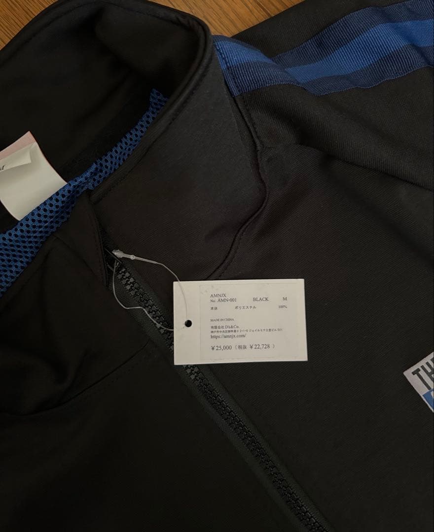 平本蓮　amnjx ジャージ　上下セット　Ｍサイズ　ブラック