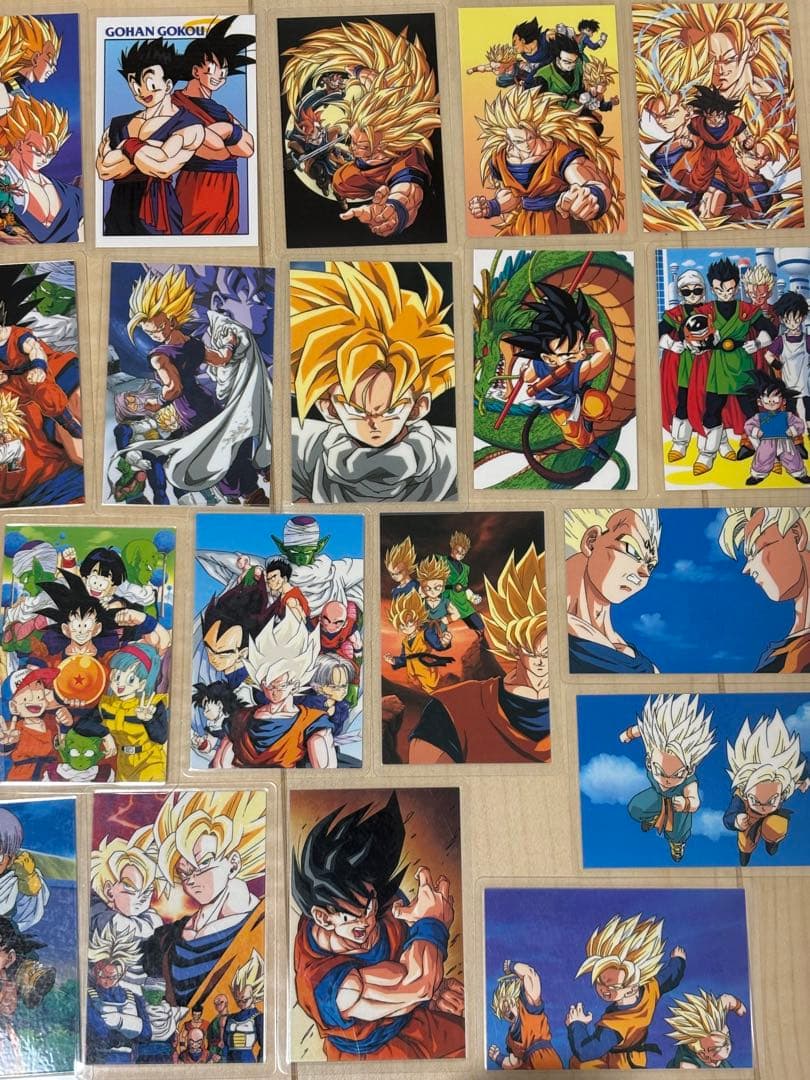 【希少】ドラゴンボール、Z 映画　ラミネートカード　39枚セット まとめ