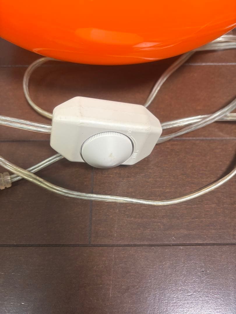 トヨスター　オレンジ　ライト　おしゃれ　フロアライト　レトロ