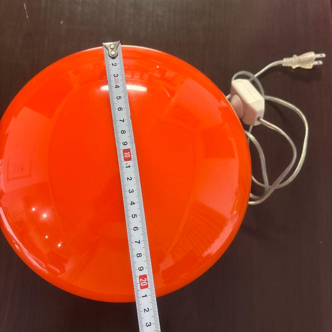 トヨスター　オレンジ　ライト　おしゃれ　フロアライト　レトロ