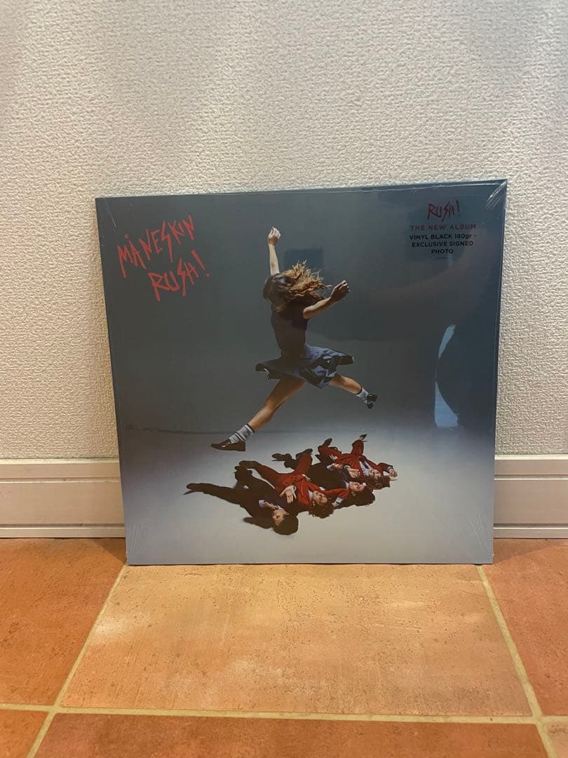 蛙*ん様 マネスキン　rushレコード(直筆サインカード入り)