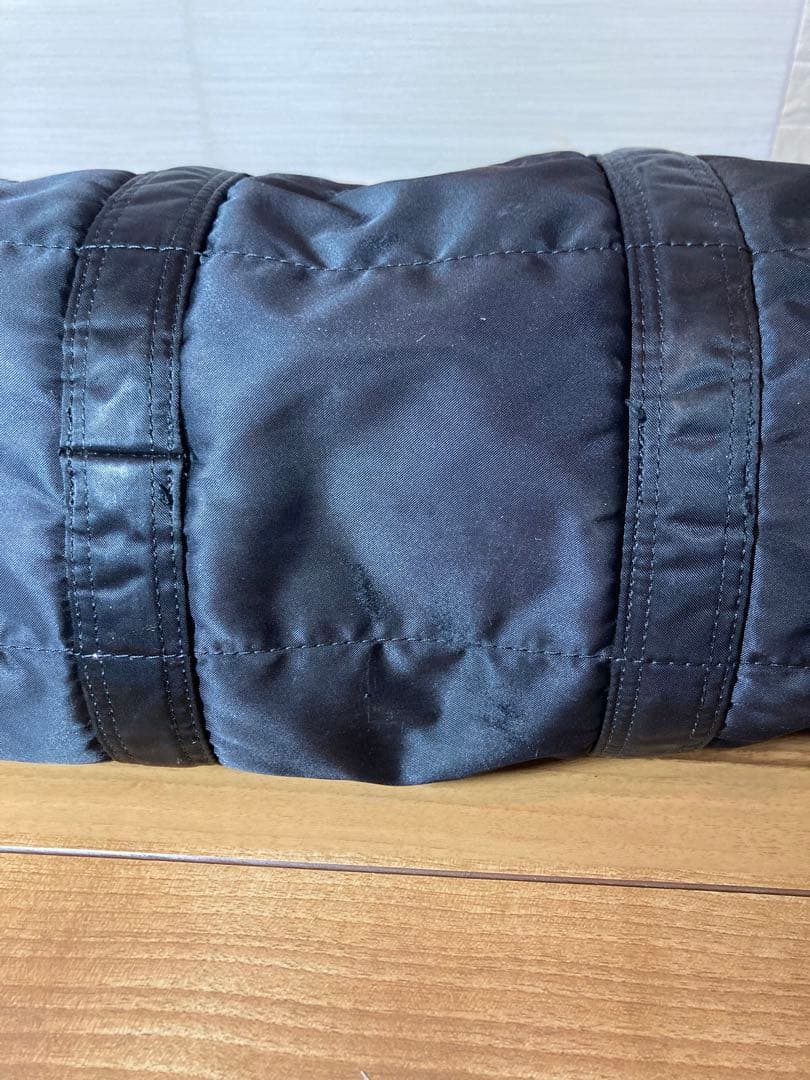 ポーター タンカー ドラムバッグ ミニボストンバッグ 黒 ナイロン